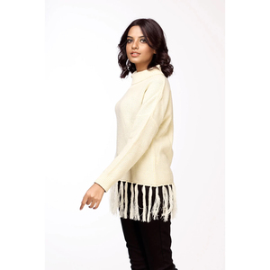 Pull rayé décontracté à manches longues pour femmes pour l'hiver et l'automne Ventes bon marché - Product Image 2