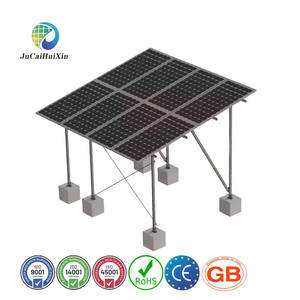 Ballasted mặt đất gắn kết năng lượng mặt trời kệ cho hệ thống năng lượng mặt trời kẽm nhôm magiê tráng thép mặt đất gắn khung năng lượng mặt trời - Product Image 3