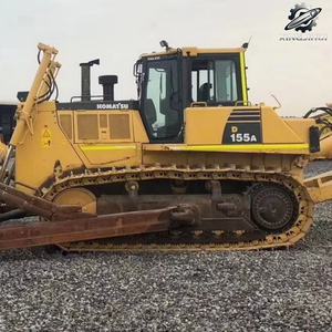 Bulldozer sur chenilles Komatsu D155 d'occasion, 41 tonnes, capacité de la benne de 11 m³, marque japonaise d'origine, grand bulldozer avec ripper, certifié CE - Product Image 6
