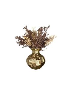 Vase à fleurs moderne en laiton écologique de haute qualité pour la décoration de la maison, de l'extérieur et du salon - Product Image 2