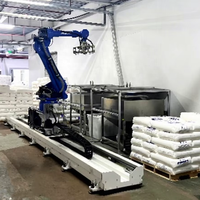 Eje Externo Robótico con Riel Lineal Sincronizado con el Robot Industrial Yaskawa Motoman