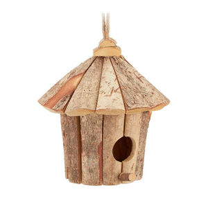 Thanh Lịch Bằng Gỗ Tự Nhiên Hoàn Thành Bird Trung Chuyển Cho Chim Sóc Động Vật Nhỏ Cho Ăn Sử Dụng Nhà Vườn Trang Trí Bird Trung Chuyển - Product Image 2