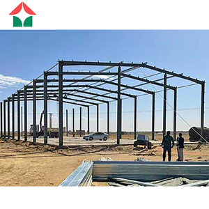 Nhà máy cung cấp Kim Loại xây dựng kết cấu thép nhà kho lớn nhịp hội thảo kết cấu thép nhà kho - Product Image 5