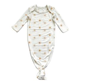 Grenouillère pour bébé en mousseline de coton extra douce sans manche et avec pieds grenouillère pour bébé en mousseline certifiée combinaison de nuit - Product Image 1