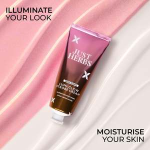 Crema Iluminadora Lumi-Glow con Loto y Sándalo - Prebase Facial Herbal Iluminadora - Product Image 4