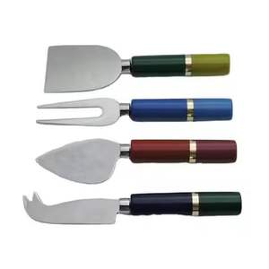 Vente chaude Design Unique En Acier Inoxydable Couverts À Fromage Ensemble Restaurant Mariage Service Fromage Beurre En Métal Cuisine Trancheuse - Product Image 4