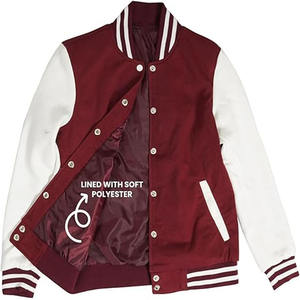 Letterman Varsity Vestes Fabricants de vêtements Veste de baseball personnalisée Veste Letterman personnalisée téléchargée par Dress Sports - Product Image 6