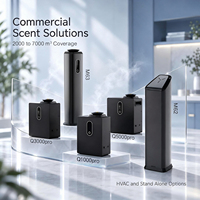 Diffuseur de parfum professionnel DANQ pour usage commercial, sur pied, avec contrôle par application, grande surface, pour projets hôteliers, centres commerciaux, aéroports, OEM ODM