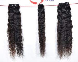 Extensions de cheveux bruts vierges indiens Cheveux de tressage à vague profonde lâche économique pour les femmes Traitement chimique de couleur noire naturelle - Product Image 2