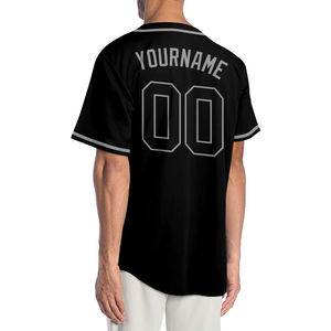 Maillots de baseball unisexes sur mesure 100% polyester Respirant Évacuation de l'humidité Séchage rapide Vêtements d'équipe Couleurs et tailles personnalisées - Product Image 6