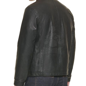 Breathable <b>Lightweight</b> <b>Men</b> Winter <b>Jacket</b> Casual Wear Top Selling <b>Men</b> Leather <b>Jacket</b> In Reasonable Price - Product Image 4