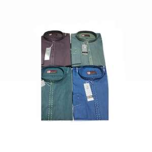 <b>Men</b> Stylish Embroidered <b>Shalwar</b> <b>Kameez</b> High Quality Breathable Fabric Best Designs Indian and Pakistani Clothing - Product Image 4