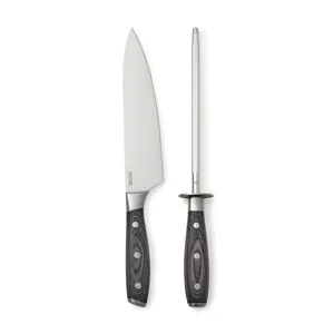 Set di Coltelli VINGA Kaiser in Acciaio Inossidabile a Due Pezzi con Design Ambidestro e Manici in Legno, Lame Affilate - Product Image 1