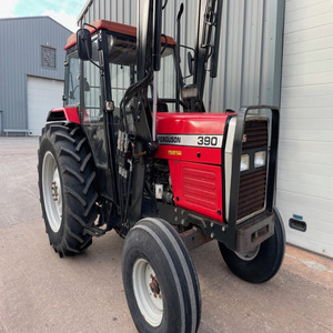 รถแทรกเตอร์มือสอง Massey Ferguson 390 พร้อมที่ตักด้านหน้า 80 แรงม้า ดีเซล ขับเคลื่อน 4 ล้อ สำหรับงานเกษตร ขาย - Product Image 1