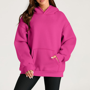 OEM HIgh Quality Women Oversized Drop Shoulder <b>Hoodie</b> 100% Cotton Material <b>Lightweight</b> Quickdry Customised Logo Printing - Product Image 1