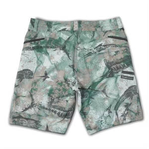 กางเกงขาสั้นตกปลาของผู้ชายแบบสั่งทำสไตล์สตรีทเอวยางยืดลายพื้น - Product Image 2