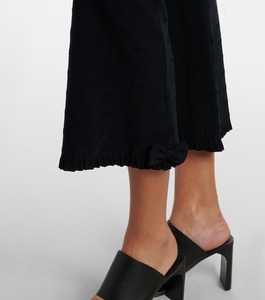 Pantalones de chándal Acampanados para mujer vendedores elegantes de corte ajustado que producen tela duradera con diseño moderno clásico - Product Image 4