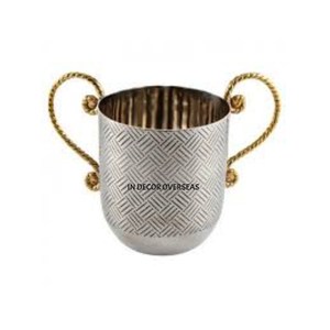 Eye Catching Look Premium Quality Metal Made Fancy Drinkware <b>Mug</b> With Unique Design Handle Barware Accessories Supply From India - Product Image 6