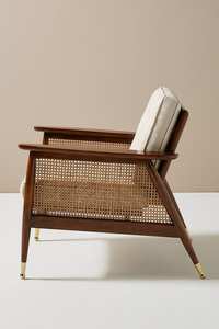 Sillón reclinable minimalista moderno de terciopelo, comodidad directa de fábrica - Product Image 2