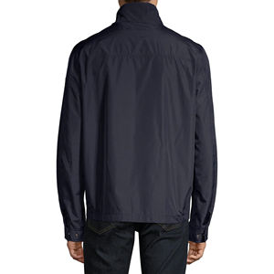 เสื้อแจ็คเก็ตกันลมน้ำหนักเบา พิมพ์โลโก้ ปักลาย แจ็คเก็ตสปอร์ตผู้ชาย ซิปเต็มตัว กันน้ำ สำหรับทีม - Product Image 3