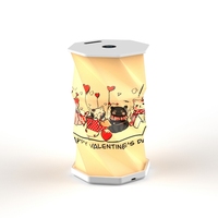 Vente en gros de lampe de table LED au design unique et pliable pour Pâques Coffret cadeau d'entreprise pour l'Aïd Al-Fitr Veilleuse Regalos Originales