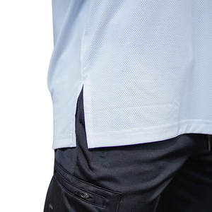 Camiseta de manga larga de algodón 100% con estampado personalizado, camiseta de gimnasio Lisa transpirable de secado rápido para hombre, camiseta de manga corta de gimnasio ajustada 2025 - Product Image 3