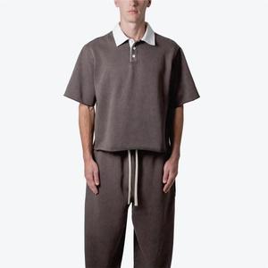 เสื้อโปโลสำหรับธุรกิจเสื้อยืดแขนสั้นพิมพ์โลโก้ออกแบบได้ตามต้องการโอกาสเล่นกอล์ฟ - Product Image 1