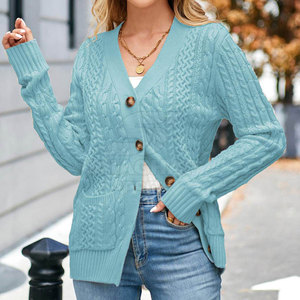 Cárdigan de Mujer, Manga Larga, Tejido Suave, Ligero, Informal, Cómodo, Elegante, para Uso Diario - Product Image 5