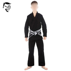 Uniforme de Judo de algodón ligero impreso con logotipo personalizado, cinturón blanco unisex, ropa de artes marciales, servicio OEM disponible para trajes de Karate - Product Image 2