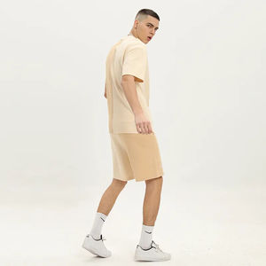 Pantalones cortos de sublimación ligeros de verano para hombre, pantalones cortos transpirables con cordón y bolsillos laterales para la venta - Product Image 2