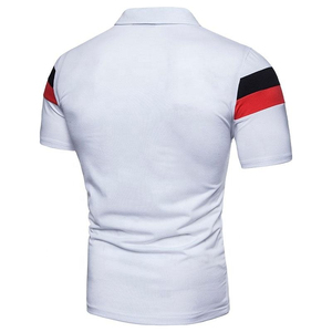 Polos deportivos de secado rápido baratos en blanco en todos los colores para hombre, camisetas polo estampadas, material de algodón, polos lisos personalizados para hombre - Product Image 4