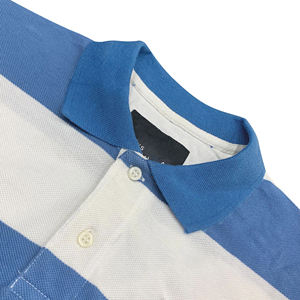 Camiseta de algodón con diseño de logotipo personalizado, Polo, venta al por mayor - Product Image 3