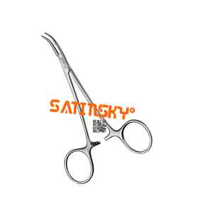 Fórceps de colgajo de cuero cabelludo, microcirugía de acero inoxidable, manual, certificado CE, clase III, de buena reputación, de 19 CM - Product Image 3