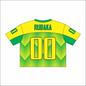 Jersey de béisbol de malla de algodón personalizado al por mayor, camiseta cuadrada con estampado de rayas de punto, camiseta de malla recortada con cuello en V de gran tamaño - Product Image 4