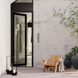 Ensemble canapé de jardin en teck Suar acajou, acajou, couleur naturelle avec coussin pour parc hôtels/villas cour 100715 - Product Image 3