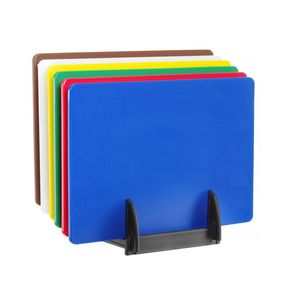 Set di 6 Taglieri HENDI HACCP 450x300mm con Supporto per Conservazione - Product Image 1