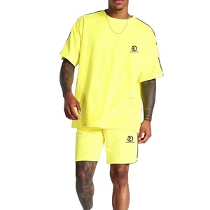 Vente en gros Vêtements d'été Nouveau design Décontracté pour Hommes Ensemble Chemise et Short à Manches Courtes Ensembles d'Été pour Hommes - Product Image 1