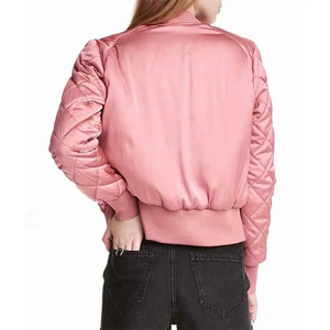 Women's High Quality <b>Reversible</b> Puffer Jacket Winter Warm Lightweight Quilted Down <b>Coat</b> Custom Logo Wholesale Fashion Outerwear - Product Image 2