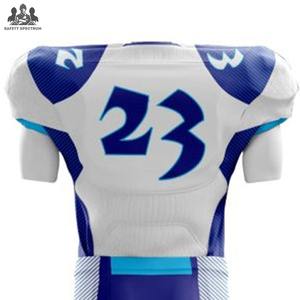 Camisetas de Fútbol Americano Resistentes y Elegantes, Mangas Cortas, 100% Poliéster, Secado Rápido, Transpirables, Diseño Personalizable, Tallas Grandes para Hombre - Product Image 6