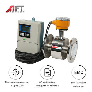 Lage geleidbaarheid hydrofluorzuur-zuursappenwater op afstand gescheiden elektromagnetische stroommeter Hoge nauwkeurigheid IP68-bescherming voor - Product Image 2