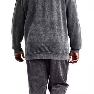 Conjunto de Pantalones y Chaqueta de Dos Piezas para Hombre, Estilo Deportivo, Transpirable, para Invierno, con Técnica de Lavado Ácido, Precio Competitivo, Alta Calidad - Product Image 4