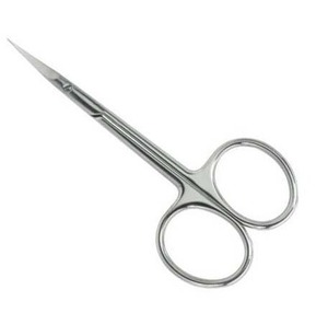 Ciseaux de manucure professionnels de qualité supérieure, extra fins, petits, ciseaux à cuticules, lame incurvée, ciseaux super fins, vente en gros - Product Image 4