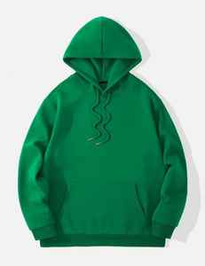 Sudaderas con capucha y sudaderas personalizadas OEM para mujer y hombre de gran tamaño bordado de icono liso en blanco bordado de soporte - Product Image 6