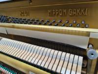 Piano droit classique Yamaha U1D, importé du Japon, artisanat supérieur, haute qualité, finition blanche, performances fluides