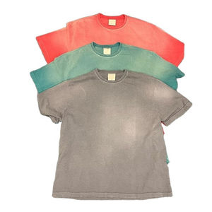 <b>Men's</b> 260gsm Cotton Oversize Washed t <b>Shirts</b> Custom Vintage Heavyweight Acid Wash T- <b>Shirts</b> for <b>Men</b> - Product Image 1