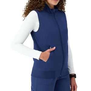 Chaleco sanitario Comfort Fit Scrubs para mujer, chaleco elástico que absorbe la humedad para mujer - Product Image 2