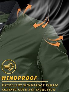 Veste coupe-vent légère sur mesure pour homme, softshell en nylon/polyester, style urbain, longue, pour la randonnée en plein air - Product Image 3