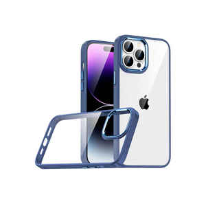 Funda Protectora de Silicona Líquida Premium ASMA Flora para iPhone 14 Pro A53, Color Azul Sierra - Product Image 1