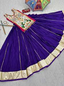 Lanzamiento Navratri Special Lehenga Choli con Seis metros Big Flair - Product Image 6