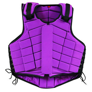 Chaleco de Seguridad Ecuestre Color Negro, Protección Corporal Completa para Montar a Caballo, Ligero, Transpirable y Resistente a Impactos - Product Image 1